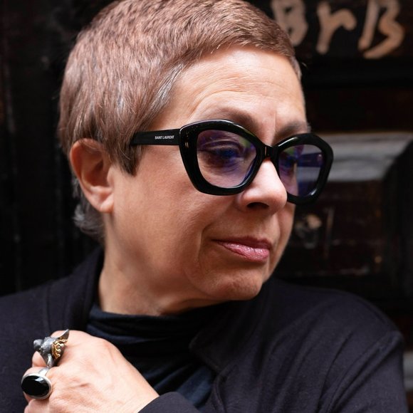 Saint Laurent SL68OPT 001 BRAND NEW Eyeglasses Black Cat Eye Women - Picture 5 of 14